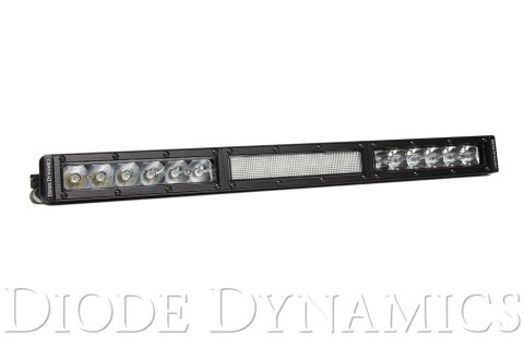 Diode Dynamics 18 In LED Light Bar Single Row Straight Clear Combo Each Stage Series