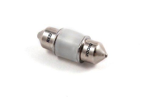Diode Dynamics 29mm HP6 LED Bulb - Red (Single)