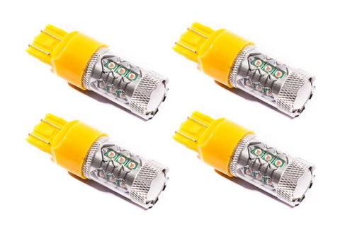 Diode Dynamics 7443 LED Bulb XP80 LED - Amber Set of 4