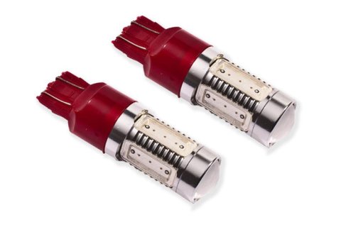Diode Dynamics 7443 LED Bulb HP11 LED - Red (Pair)