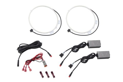 Diode Dynamics 18-21 Jeep JL Wrangler/Gladiator RGBW HD LED Halos