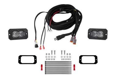Diode Dynamics Stage Series Flush Mount Reverse Light Kit C2 Pro