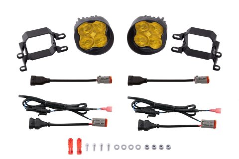 Diode Dynamics SS3 Pro Type B Kit ABL - Yellow SAE Fog