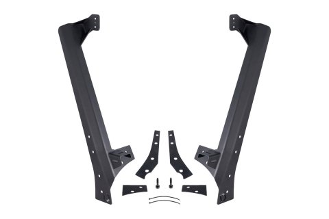 Diode Dynamics Stage Series Windshield Bracket Kit for 07-18 Jeep JK Wrangler (No Lights)