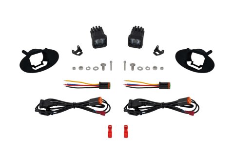 Diode Dynamics SSC1 Type MZ LED Fog Light Kit White SAE Fog