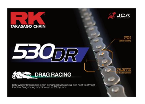 RK Chain 530DR-150 - Natural