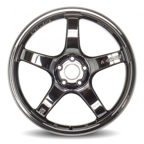 Gram Lights 57CR 18x8.5 +45 5x100 Glass Black Wheel (Min Order Qty Of 20)