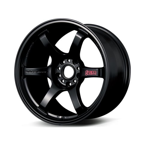 Gram Lights 57DR 18x8.5 +37 5x114.3 Semi Gloss Black Wheel