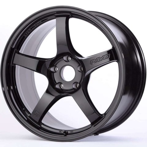 Gram Lights 57CR 19x9.5 +35 5x120 Glass Black Wheel