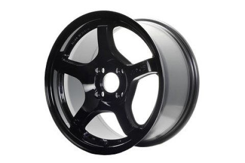 Gram Lights 57CR 19x10.5 +22 5x114.3 Glossy Black Wheel