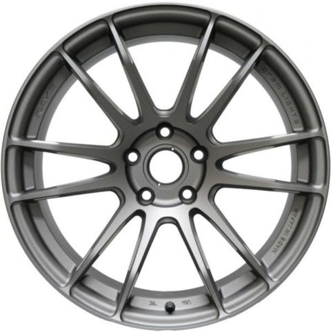 Gram Lights 57XTREME Spec-D 18x9.5 +38 5x100 Semi Gloss Black Wheel