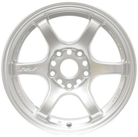 Gram Lights 57DR 15x8.0 +28 4x100 Sunlight Silver Wheel