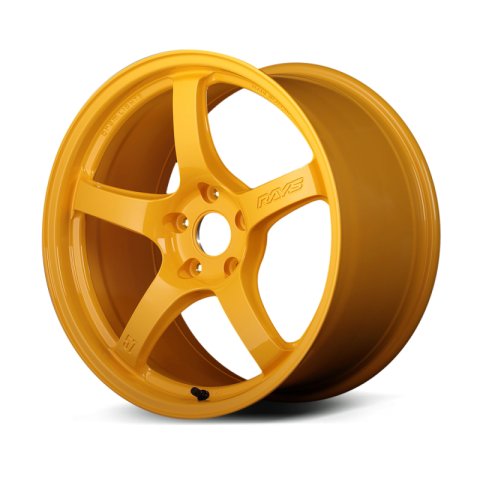 Gram Lights 57CR 18x9.5 +38 5x114.3 Mach Yellow