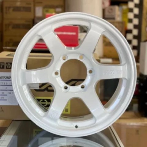 Gram Lights 57DR-X 17X8.5 -10 6x139.7 Ceramic Pearl