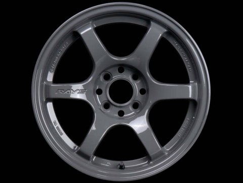 Gram Lights 57DR 15x8.0 +35 4x100 Glossy Gray Wheel