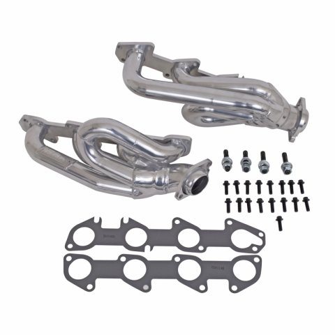 BBK 04-08 Dodge Ram 1500 5.7L Shorty Tuned Length Exhaust Headers - 1-3/4 Silver Ceramic (Excl 2500)
