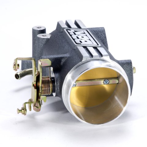 BBK 96-04 Mustang 4.6 GT 73mm Throttle Intake BBK Power Plus Series - Charcoal