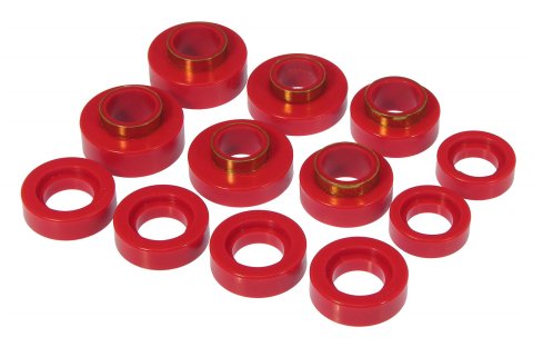 Prothane 67-81 Chevy Camaro Body Mount - Red