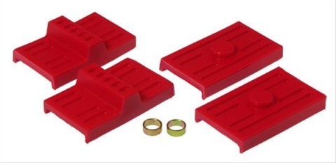 Prothane 70-81 GM Upper/Lower Spring Pad (Multi) - Red
