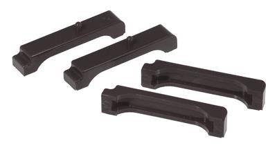 Prothane 68-87 GM Big Block Radiator Isolators - Black