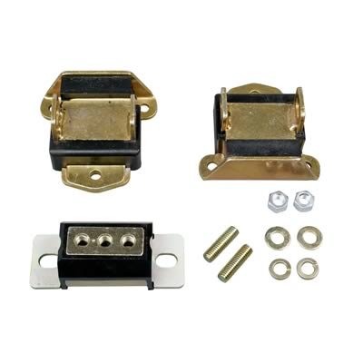 Prothane GM Motor & Trans Mount Kit - Black