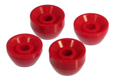 Prothane 90-97 Honda Accord Front Strut Rod Bushings - Red
