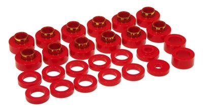 Prothane 81-86 Jeep CJ8 Body Mount - Red