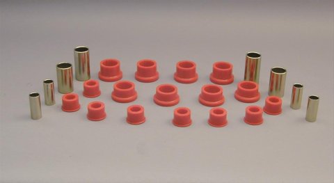 Prothane 70-78 Datsun 240/260/280Z Rear Control Arm Bushings - Red