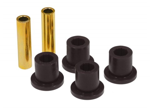 Prothane 87-96 Jeep Wrangler Front or Rear Frame Shackle Bushings - Black