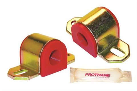 Prothane Universal Sway Bar Bushings - 11/16in for B Bracket - Red