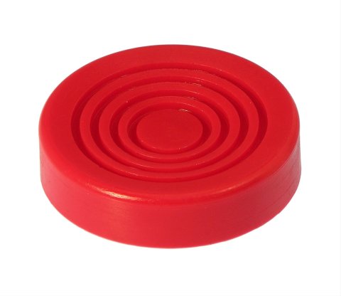 Prothane Universal Jack Pad 3in Diameter Model - Red