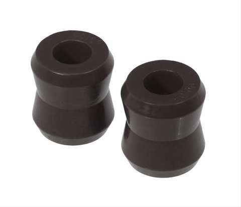 Prothane Universal Shock Bushings - Large Hourglass - 11/16 ID - Black