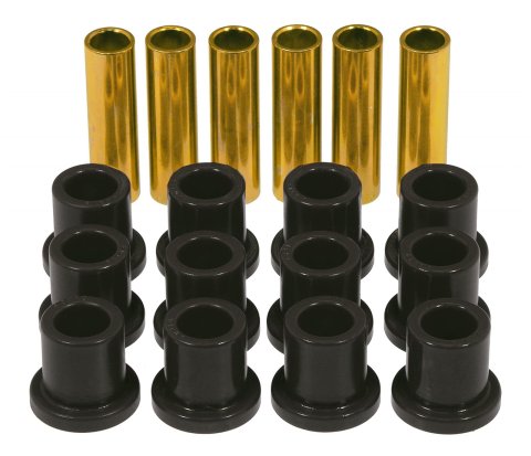Prothane 57-72 Ford F100/F150 Rear Spring & Shackle Bushings - Black