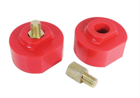 Prothane 99-09 Ford F250/350 2wd Front Coil Spring 2in Lift Spacer - Red