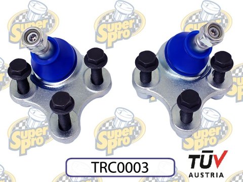SuperPro 2006 Audi A3 Base Front Lower Camber Adjustable Ball Joint Set