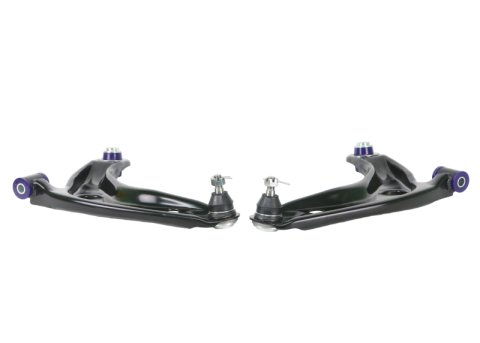 SuperPro Toyota Prius C/Yaris Front Lower Control Arm Set