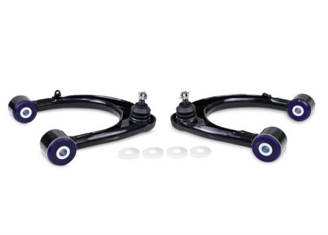 SuperPro 08-21 Toyota Land Cruiser Front Upper Control Arm Set