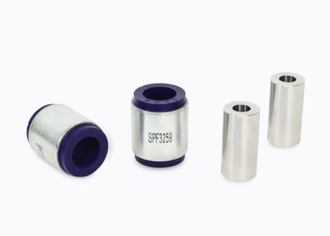 SuperPro 04-11 Mazda RX-8 Front Shock-to-Control Arm Bushing Kit - Stainless Hardware