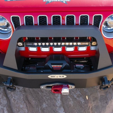 Rock Slide Rigid Series Bullbars Bullbar 20In Led Light Brackets