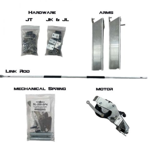 Rock Slide Rebuild Kit for Gen2 Step Sliders - JK 2.0 4D DRVR