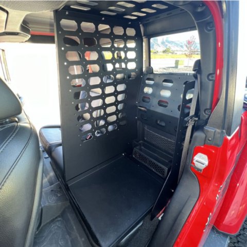 Rock Slide Engineering 20-23 Jeep JT Gladiator Rear Seat Cargo Rack