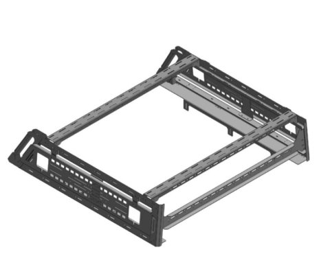 Rock Slide Engineering 20-23 Jeep Gladiator Overland Deluxe Rack Kit