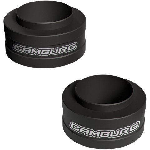 Camburg 2024+ Ford Ranger Raptor 2.5in Front Spring Preload Spacer Kit (Black)
