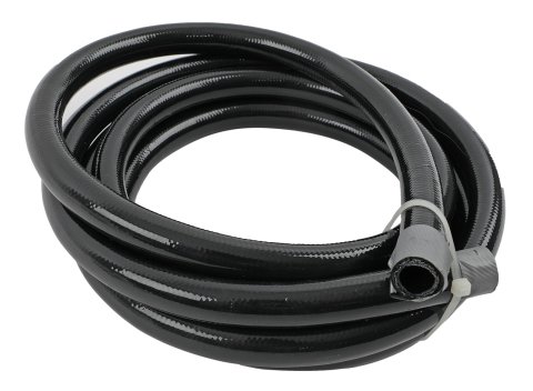 Fragola -10AN PTFE Hose w/ Black Cover- 10 Feet