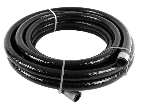Fragola -3AN PTFE Hose w/ Black Cover- 20 Feet