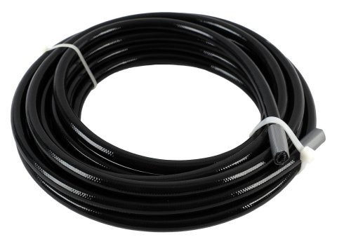 Fragola -4AN PTFE Hose w/ Black Cover- 20 Feet