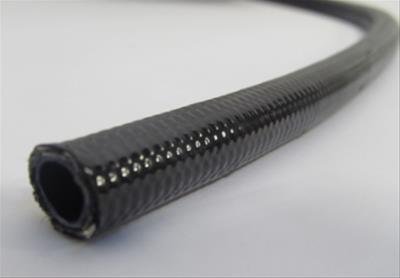 Fragola -10AN PTFE Hose w/ Black Cover- 6 Feet