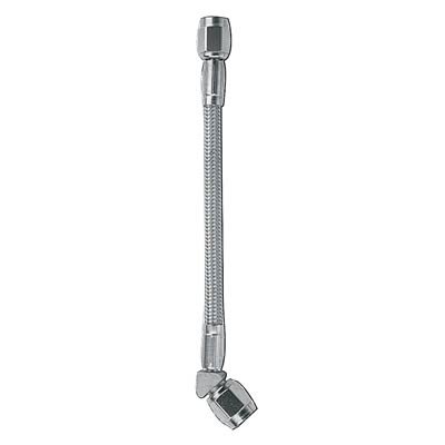 Fragola -3AN Clear Covered Assembly Straight x 45 Degree 12in