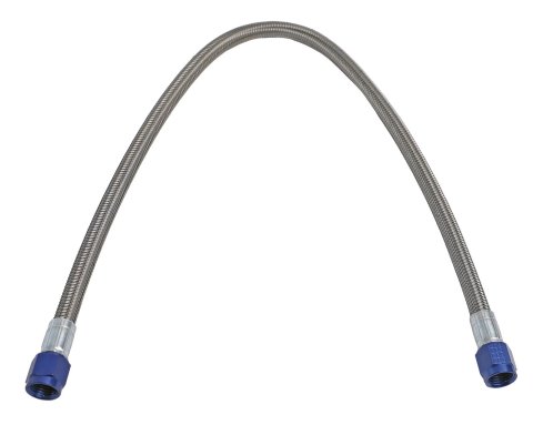 Fragola -6AN Hose Assembly Straight x Straight Alum Nut 24in