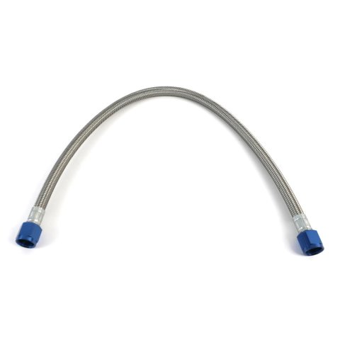 Fragola -8AN Hose Assembly Straight x Straight Alum Nut 24in